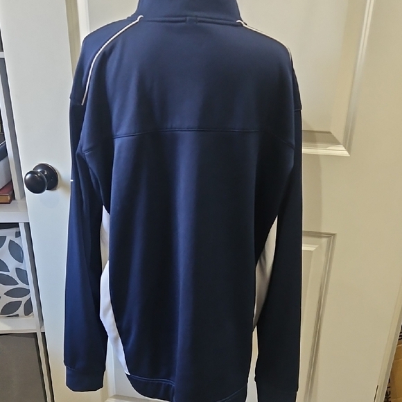 Nike Golf Navy and White Performance Pullover - Picture 9 of 9